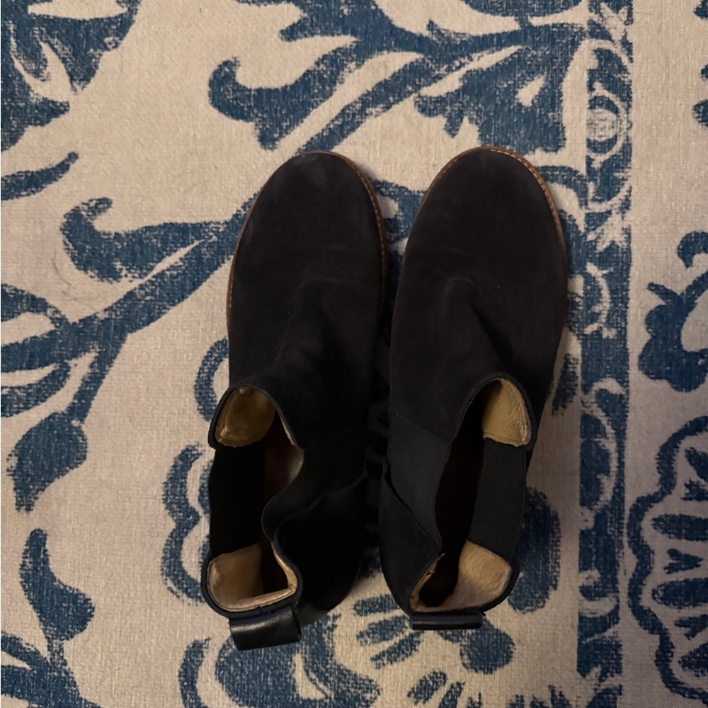 Samuel Hubbard Chelsea Black Suede Ankle Boots - Picture 2 of 4